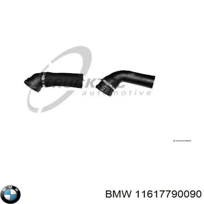 11617790090 BMW шланг (патрубок интеркуллера левый)