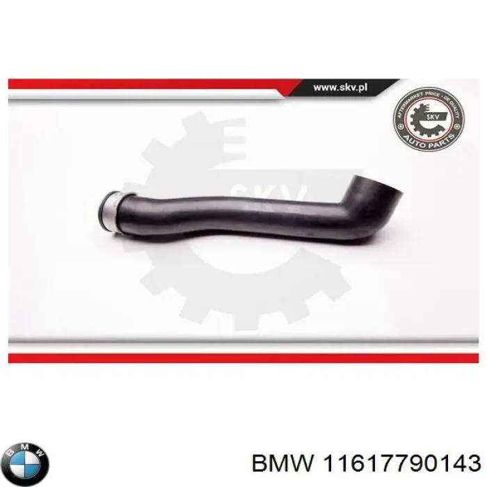 Патрубок интеркулера 11617790143 BMW