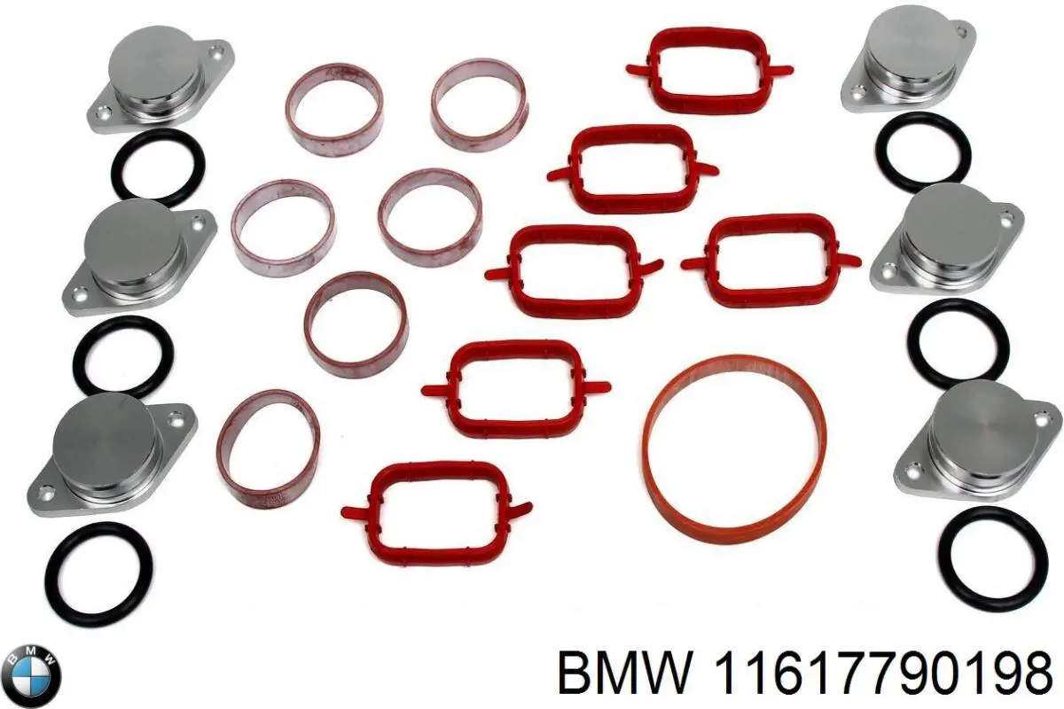 Vedante de tubo coletor de admissão 11617790198 BMW