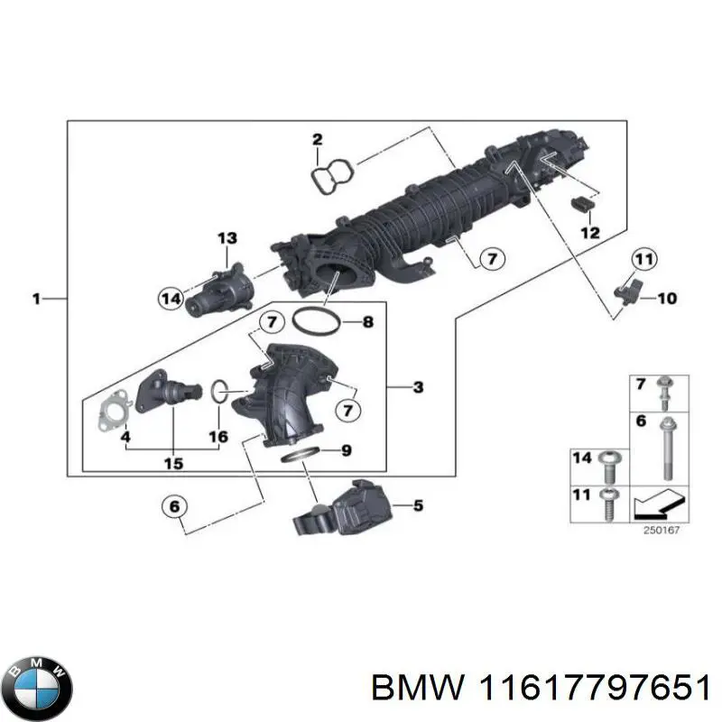  BMW 11617797651 цена, от 26.17 USD