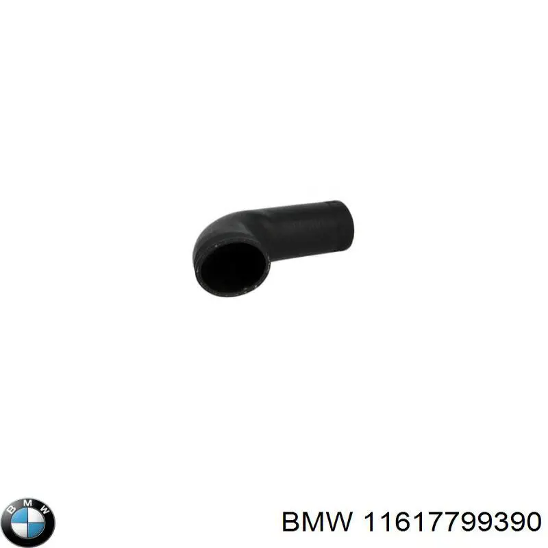 11617799390 BMW шланг (патрубок интеркуллера левый)