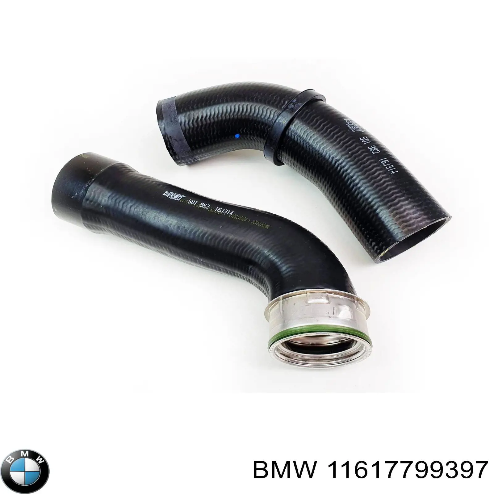 11617799397 BMW mangueira (cano derivado esquerda de intercooler)