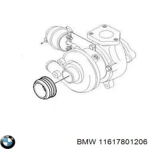 Прокладка турбины, гибкая вставка RWS2799 Rotweiss