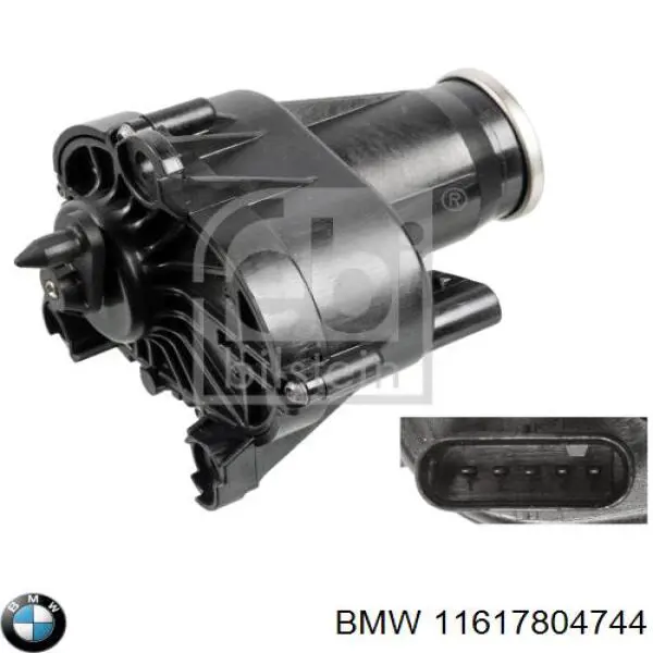 Válvula (atuador) de acionamento das comportas de tubo coletor de admissão para BMW X3 (E83)