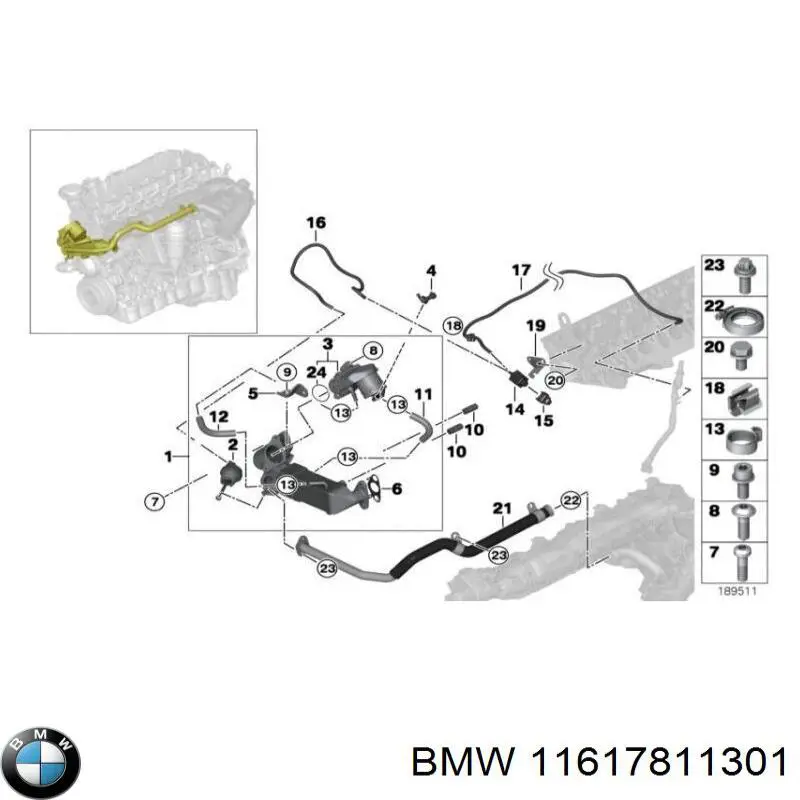 11617811301 BMW 