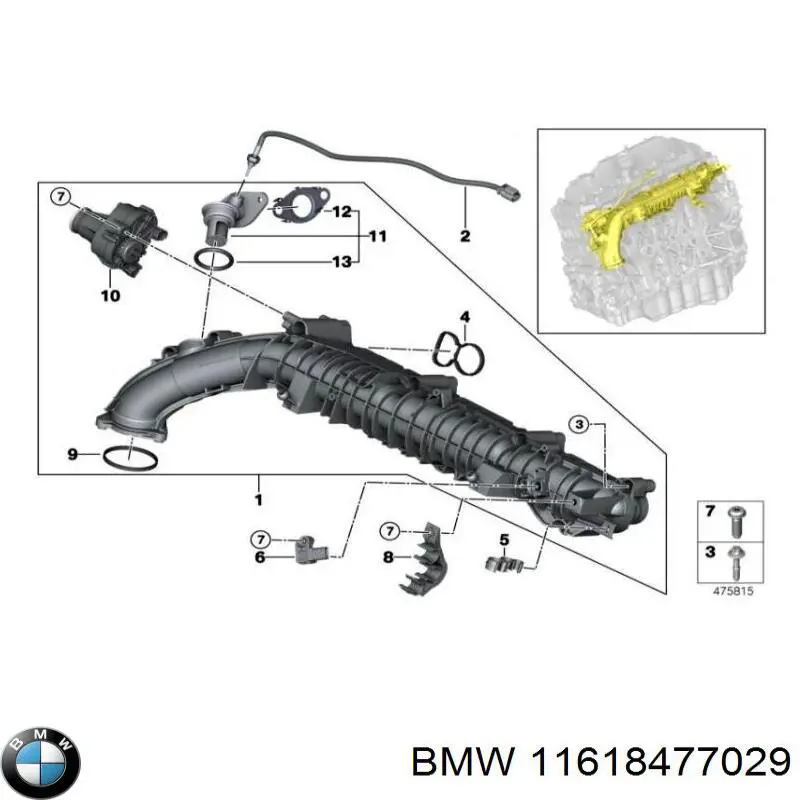  11618477029 BMW