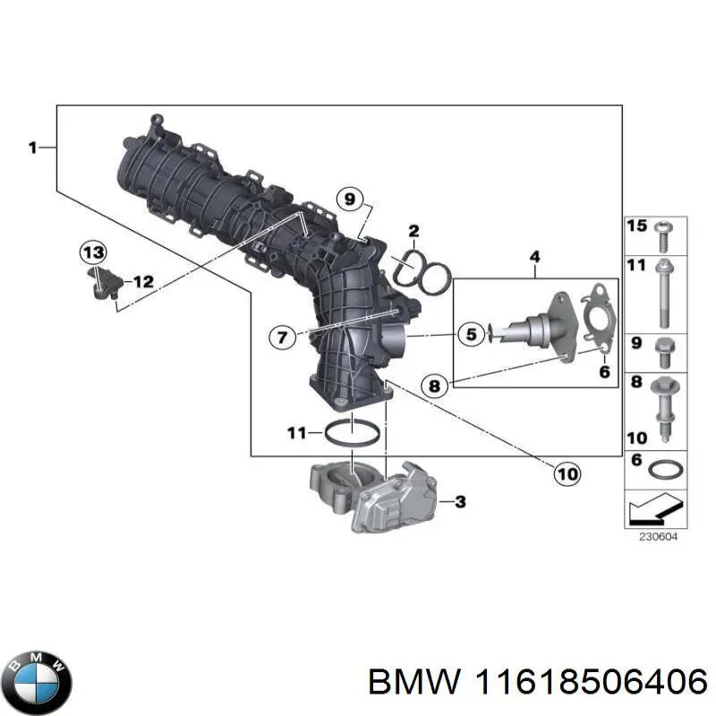  11618506406 BMW