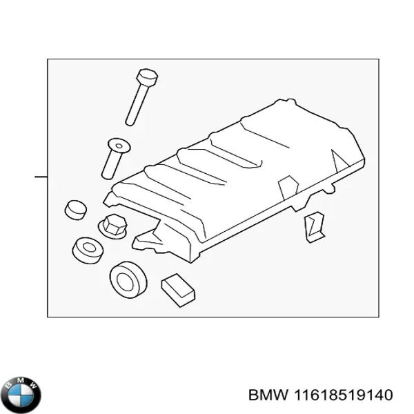 Купить 11618519140 BMW Впускной коллектор