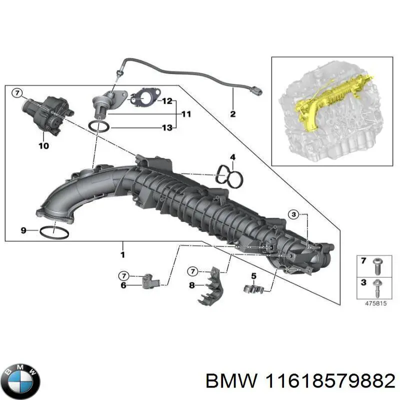 11618579882 BMW 