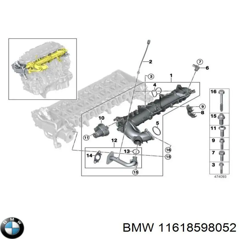 11618598052 BMW 