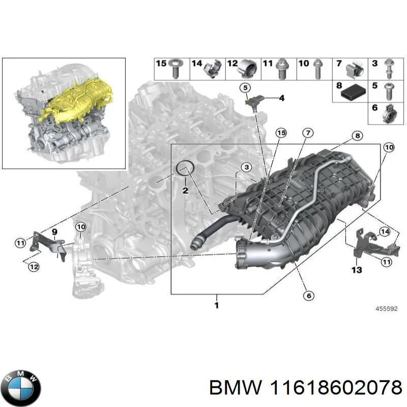  BMW 11618602078 цена, от 9.88 USD