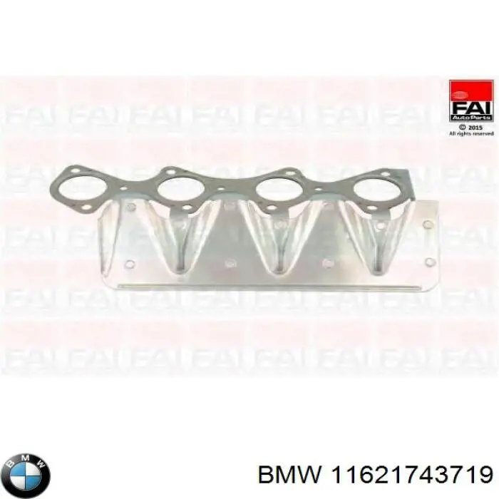 Прокладка выпускного коллектора BMW 11621743719