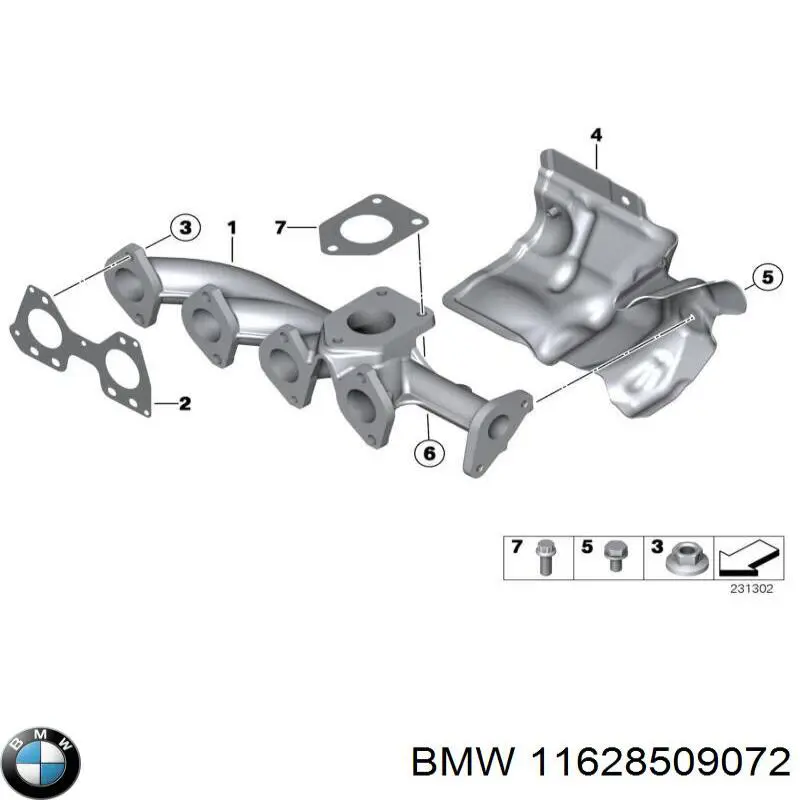 11628509072 BMW 