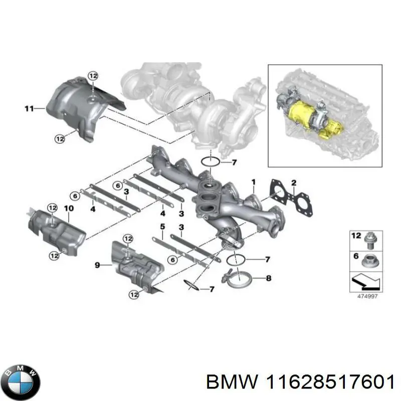 11628517601 BMW 