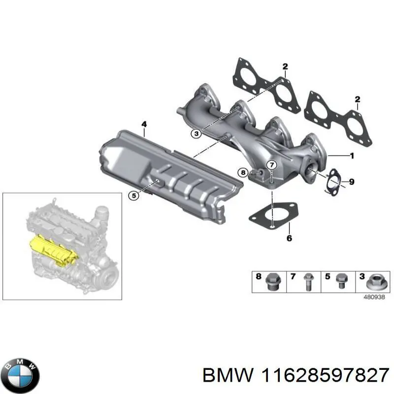  11628597827 BMW