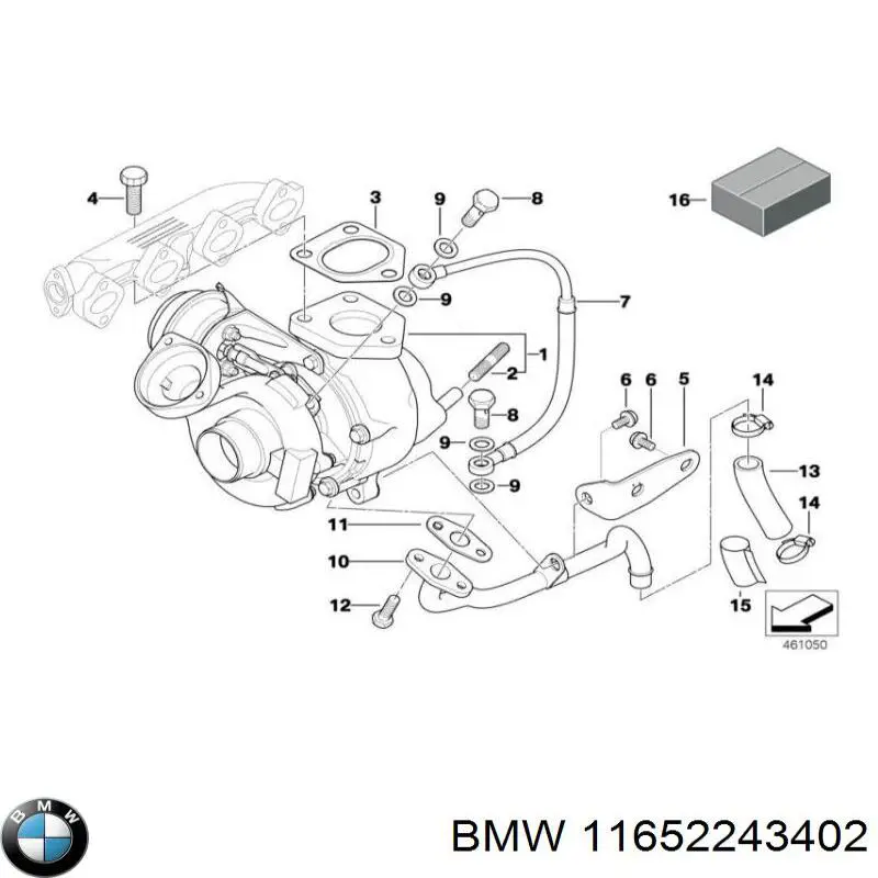 Болт (шпилька) выпускного коллектора FA1 982T1012610 цена, от 5.31 USD