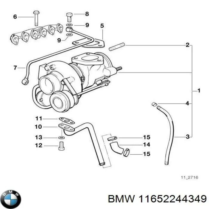 Купить 4917706570 Mitsubishi Турбоком