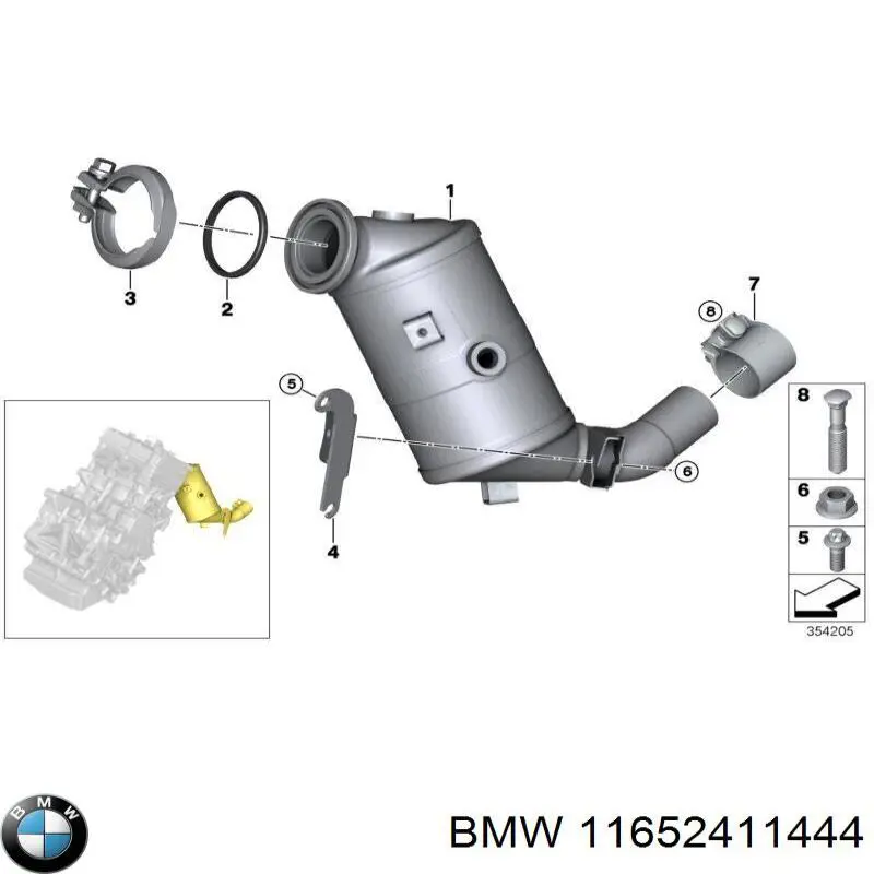  11652411444 BMW