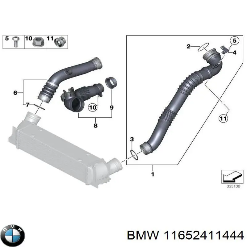  BMW 11652411444