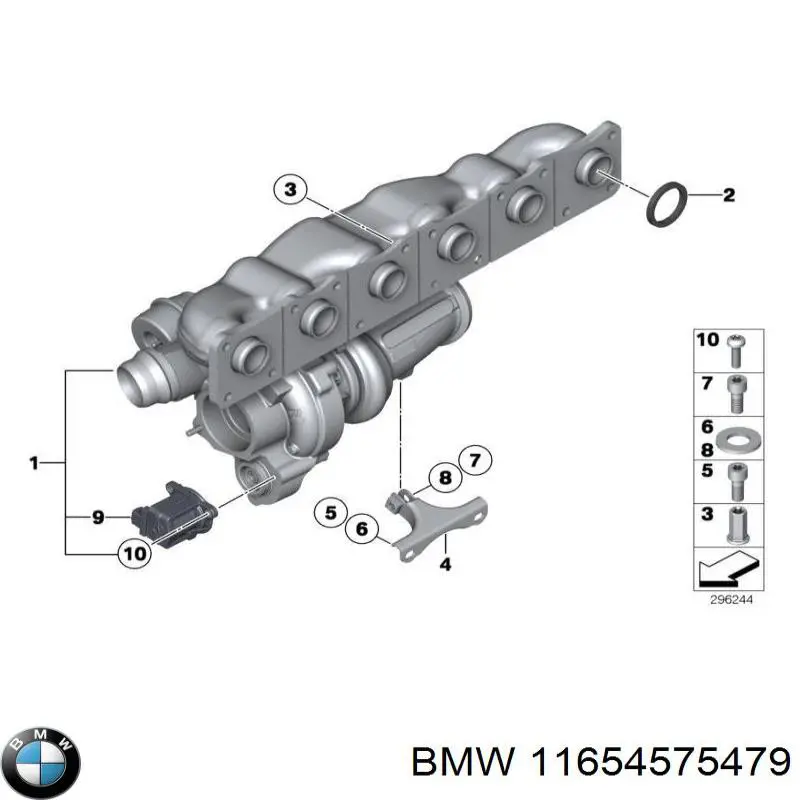 11654575479 BMW турбина