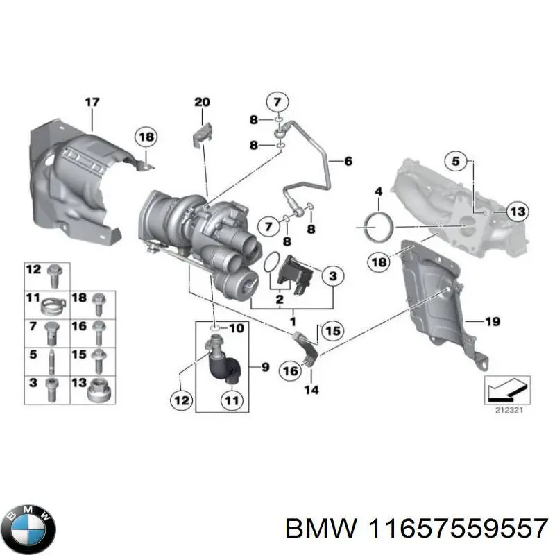  11657559557 BMW