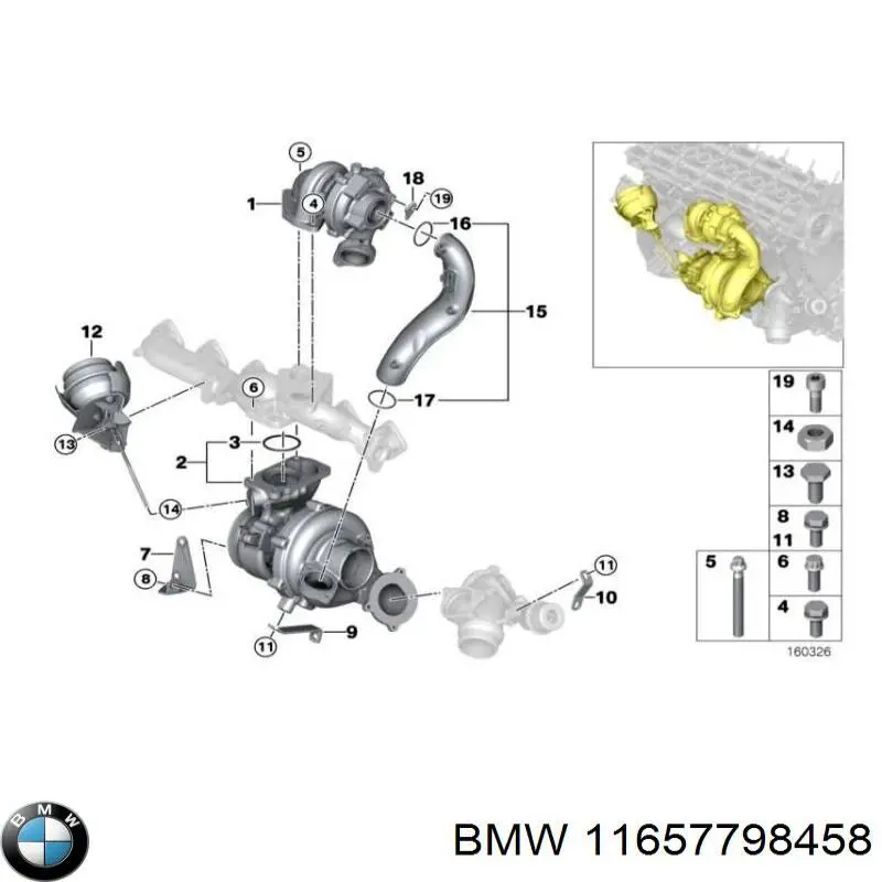  BMW 11657798458 цена, от 22.78 USD