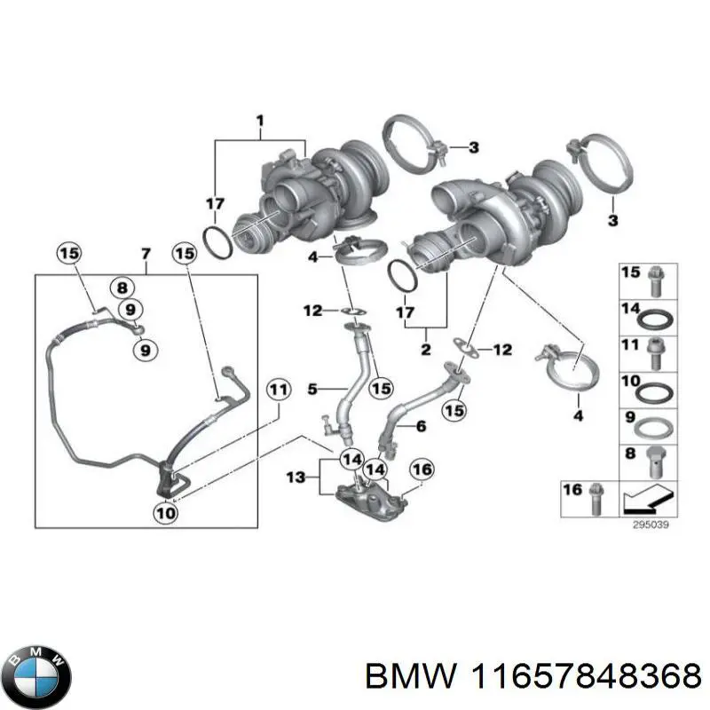 Прокладка крышки маслозаливной горловины BMW 11657848368