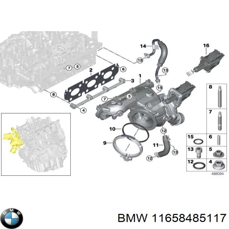  11658485117 BMW