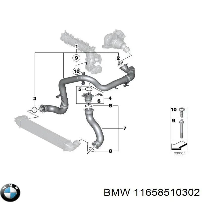  11658510302 BMW