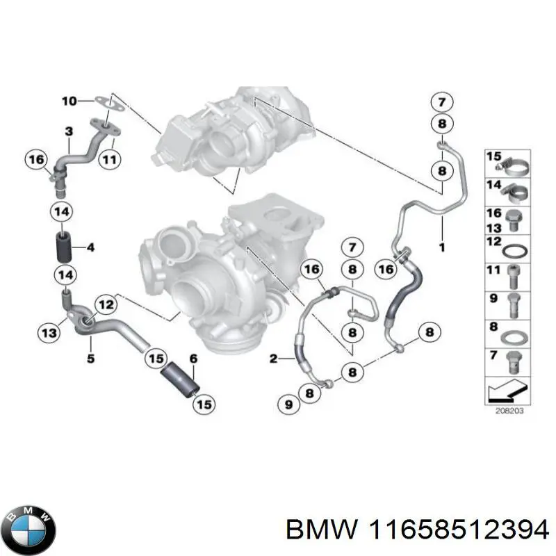 11658512394 BMW 