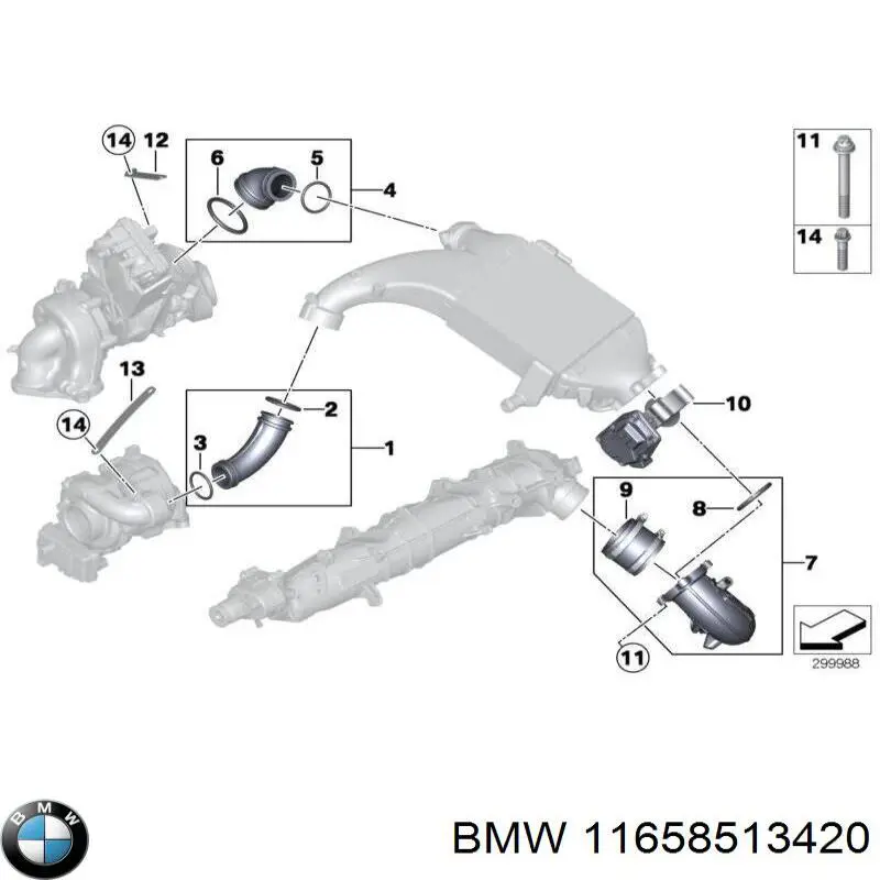 11658513420 BMW 