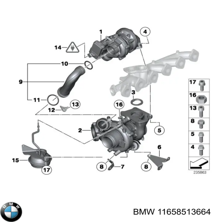 11658513664 BMW 