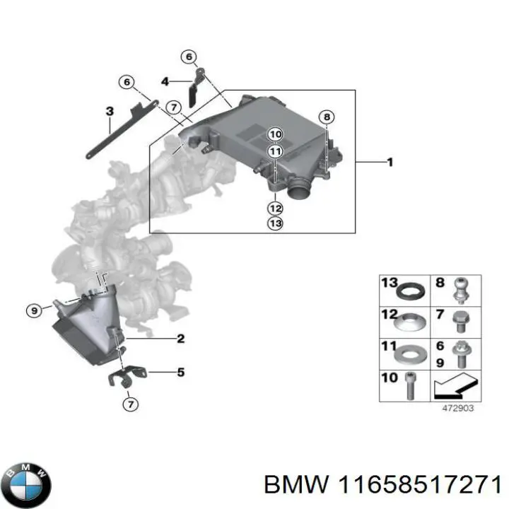 Купить 11658517271 BMW 