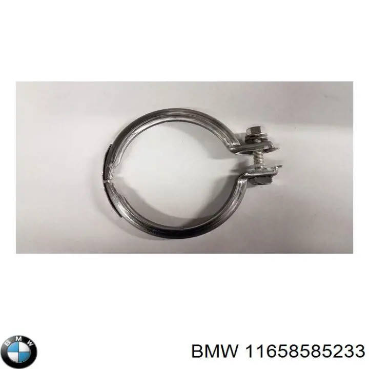 11658585233 BMW braçadeira de união de tubo coletor de escape