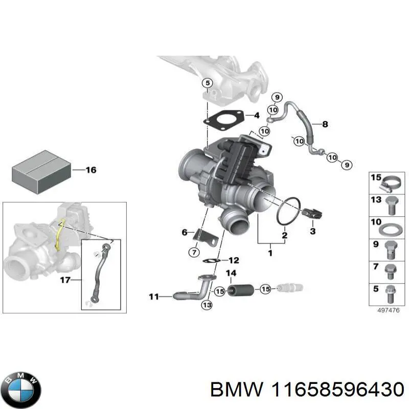  11658596430 BMW