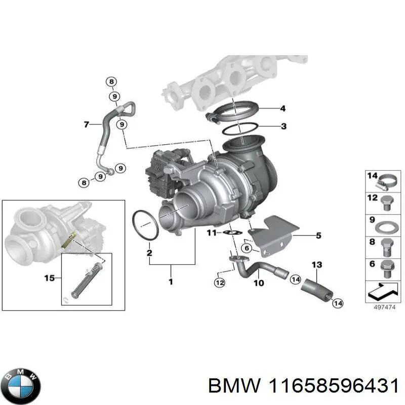  11658596431 BMW