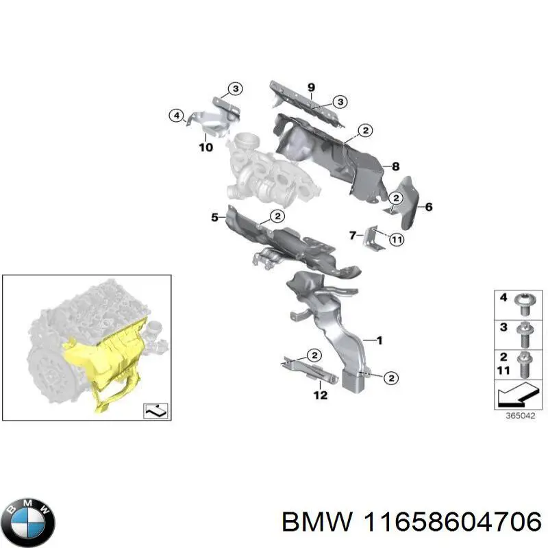 11658604706 BMW 