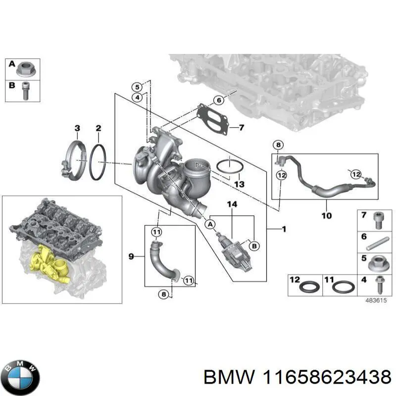 11658623438 BMW 