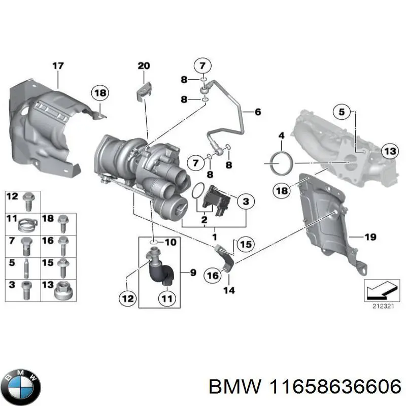  11658636606 BMW