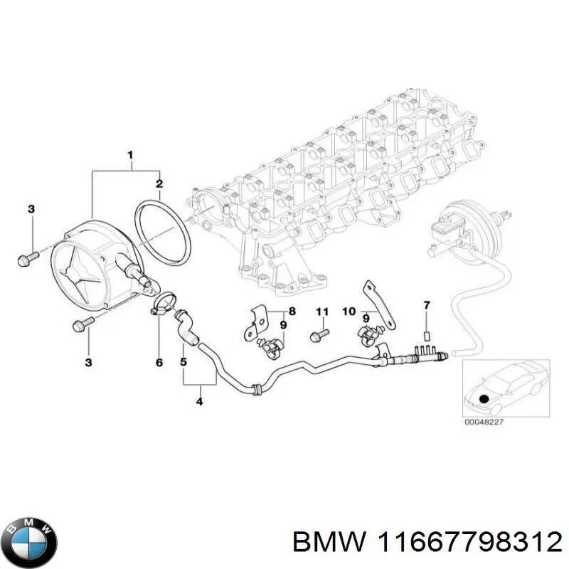  BMW 11667798312 цена, от 25.96 USD