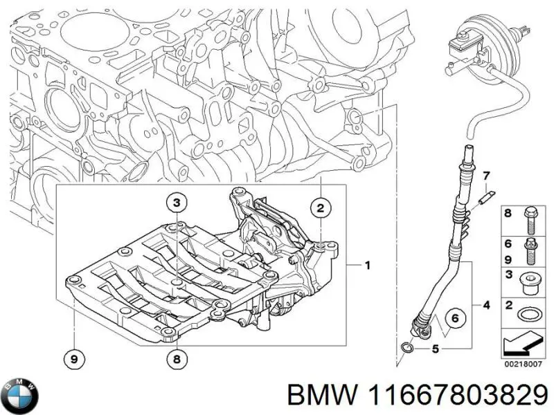 Генератор 11667803829 BMW