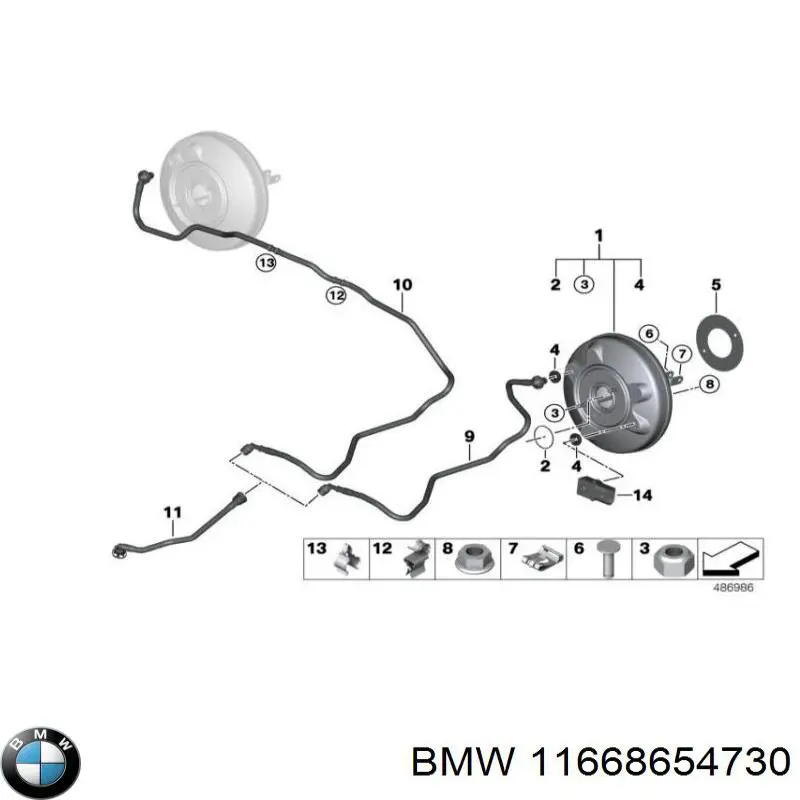  11668654730 BMW