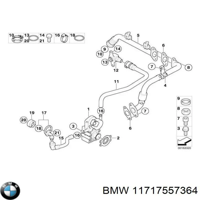 11717557364 BMW 