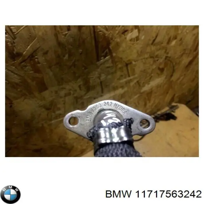 Купить 11717563242 BMW Патрубок системы рециркуляции отработавших газов EGR
