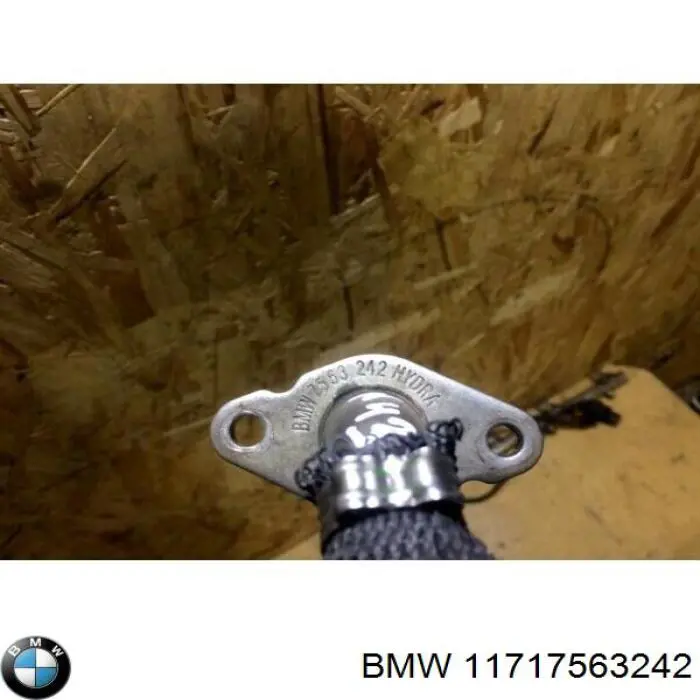 11717563242 BMW Шланги и трубки системы рециркуляции