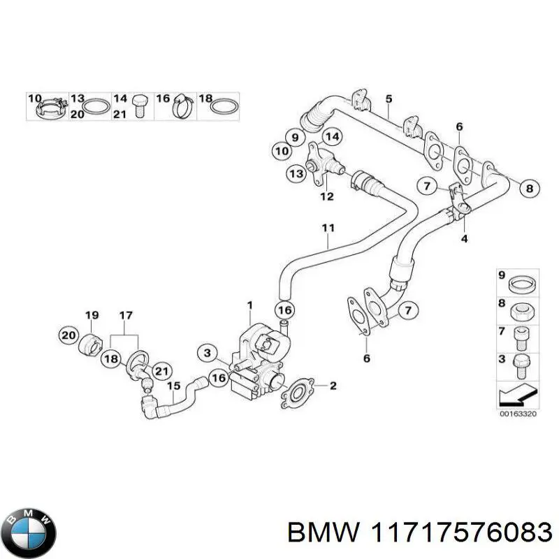 11717576083 BMW 