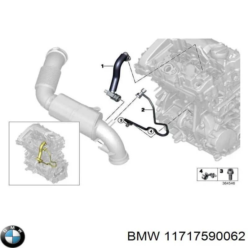 Прокладка крышки горловины, маслозаливной BMW 11717590062 цена, от 7.20 USD