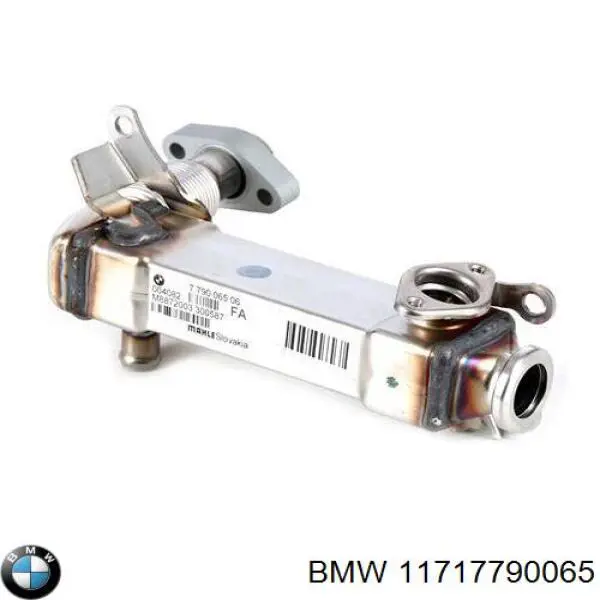 11717790065 BMW radiador do sistema egr de recirculação dos gases de escape