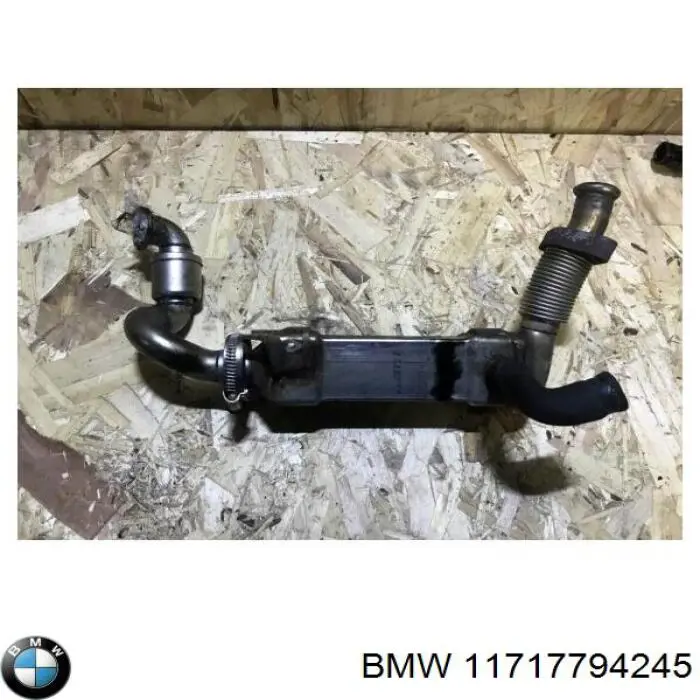Радиатор системы EGR рециркуляции выхлопных газов BMW 11717794245 цена, от 50.79 USD