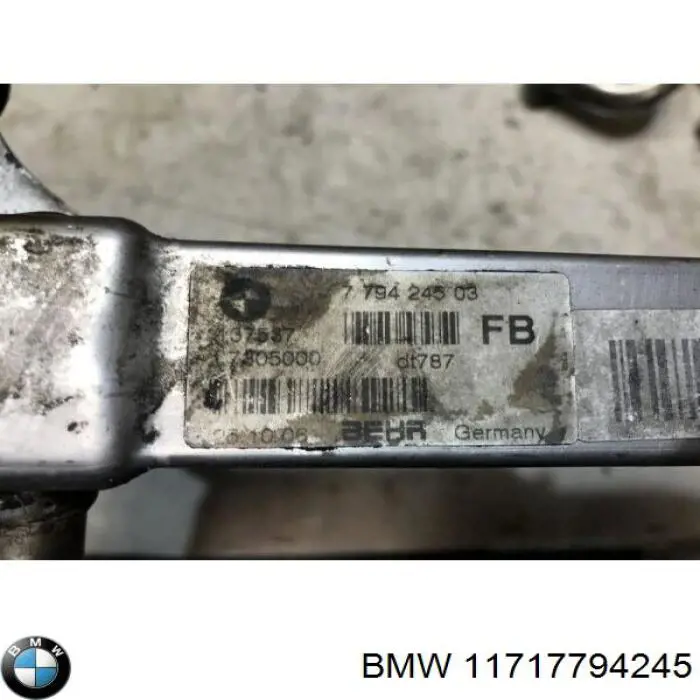 Купить 11717794245 BMW Радиатор системы EGR